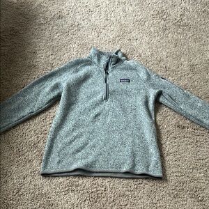 Grey Patagonia Women’s Quarterzip